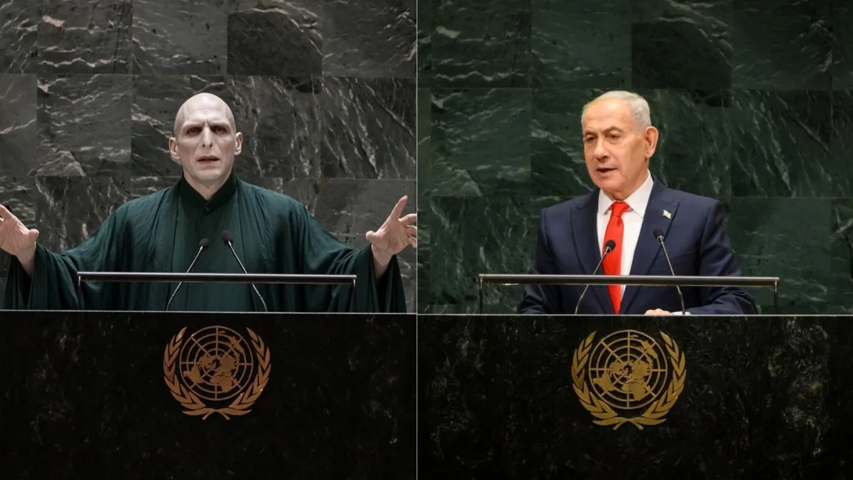 Embaixada do Irã compara Netanyahu a Voldemort após discurso na ONU